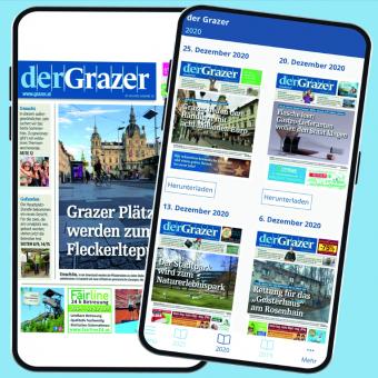 "Der Grazer" auch als E-Paper erhältlich